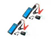 2x Adventure Kings 1000A Lithium Jump Starter 12v USB Charger Outlets LED Torch
