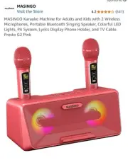 MSGO PRESTO G2 Karaoke Machine