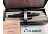 Pilot Capless Fountain Pen Matt Black Barrel Extra Fine Nib