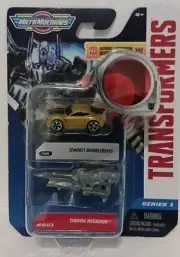Micro Machines Transformers Series 1 Chase #001 Bumblebee, Megatron Decoder