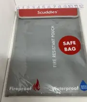 Fire Resistant Pouch Fireproof and Waterproof