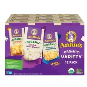 Annie's Homegrown Organic Macaroni & Cheese Variety Pack, 12 ct