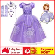Girls Princess Sofia The First Party Dress Costume Accessory Birthday Book Week
