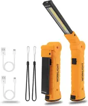 Gifts for Him Mens, LED Rechargeable Torch Bright Work Light,Portable Mechanic T
