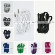 1.4-1.8M 5MM Polyester Drawstring Cord Rope Sewing Craft For Hoodie/Pants/Corset