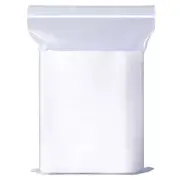 100pcs Resealable Zipper Self Seal Clear Plastic Zip Lock Bags 220mmx320mm A4 Size