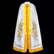 Adults Dragon Embroidery Superhero Cape Halloween Vampire Cloak Party Long Cape