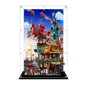Acrylic Display Case for LEGO® NINJAGO® City Gardens 71741