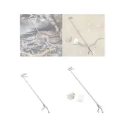 Snake Tongs with Lock Outdoor Snake Hook Plier Versatile Rattlesnake Grabber