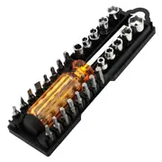 Home Garage Tool Screwdriver Bits And Dr. Socket Set - 28pcs