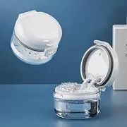 1 Pcs Automatic Rising Denture Bath Box Cup Complete Clean Care for Dentures Braces Cleaner Cup