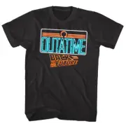 Back to The Future Neon OUTATIME Men's T Shirt