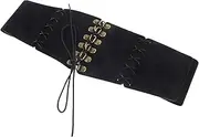 [COLLBATH] Corset Belt for Women Elastic Wide Fashion Belt with Unique Knot Detail for Coats Dresses Versatile Soft Material for Looks for Stylish Outfits