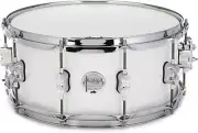 PDP Concept Maple Snare Drum - 6.5 inches x 14 inches, Pearlescent White Lacquer