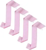 SWOOMEY 4pcs Pregnant Mother Shoulder Strap Sashes Mother of The Groom Sash Blank Sash Pageant Blank Glitter Sash Sash Mommy to Be Sash Wedding Belt Bridal Belt Pink Polyester