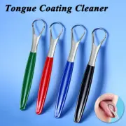 Useful Tongue Scraper StainlessSteel Oral Tongue Cleaner Medical Mouth Care Tool