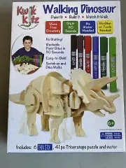 Kwik Kitz Walking Dinosaur Kit - Triceratops