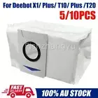 5/10PCS Dust Bags For Ecovacs Deebot T20 T10 Omni/X1 Omni Turbo Robot Vacuum