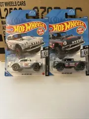 Lot of 2 (two) 2020 Hot Wheels Big-Air Bel-Air Grey and white