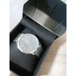 𝐂𝐚𝐥𝐯𝐢𝐧 𝐊𝐥𝐞𝐢𝐧 ® 𝐂𝐊米蘭錶帶石英錶 (銀黑)