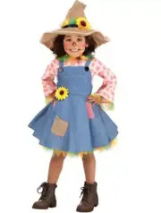Scarecrow Sweetie Costume for Toddlers (SIZE 4T)