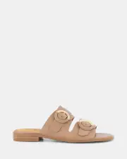 Shelly Shen Merl/Taupe Womens Sandals 05
