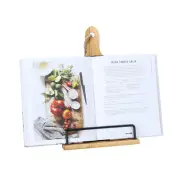 Cookbook Stand for Kitchen Counter Adjustable iPad Tablet Recipe Book Holder ...