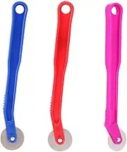 POPETPOP 3pcs Serrated Tracing Wheel Durable Tailor Sewing Tool for Precise Stitch Marking Easy to Use with Slotted Perforations Suitable for Projects