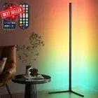 Corner Floor Lamp, Smart RGB LED Corner Lamp with App and Remote Control, 16 Mil