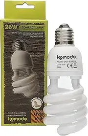 Komodo Compact Lamp UVB 10% ES 26W