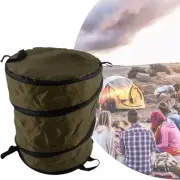 1Pcs Foldable Outdoor Leaf Trash Can Car Trash Can Leaves Storage Camping Basket