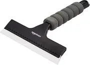Amazon Basics Window Squeegee with Handle for Car Windows, Glass, Mirror, Black