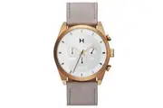 MVMT Chronograph 28000043-D White Dial Grey Leather Unisex Watch