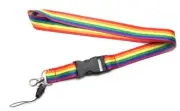 Lot new 10pcs color Lanyard Mobile Phone ID Card KeyChain Holder kids party gits