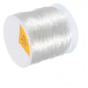 109Yard Stretchy Bracelet String 1mm Elastic Crystal String Bead Cord White