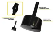 Digga Hole Cleaner with Welded Shaft suits 65mm Round Drive 300mm to 600mm DIA