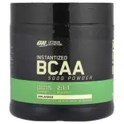2 X Optimum Nutrition, Instantized BCAA 5000 Powder, Unflavored, 12.16 oz (345 g