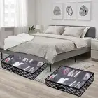 Shoes Container Visible Multi-purpose under Bed Shoes Organizer 3 Colors