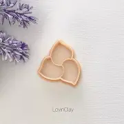 Triple Leaf Polymer Clay Cutter