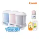 Combi Pro 360 PLUS 高效消毒烘乾鍋+真實含乳寬口玻璃奶瓶120ml+黃金雙酵奶瓶蔬果洗潔液促銷組