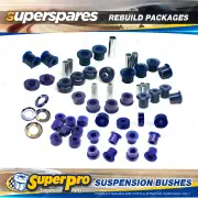 Front + Rear SuperPro Suspenison Bush Kit for Nissan Navara D21 4WD 4 Cyl 85-99