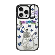 iPhone 16 Pro Impact Ring Stand Case MagSafe Compatible Open your mind transparent
