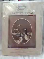 Something Special Longstitch Crewel Kit "Canada Geese Portrait 40159