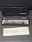 Vintage Parker Vector Roller Ball Pen Blackbird Fighter Jet Logo + Box & Refill