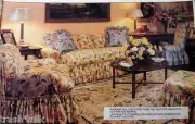VOGUE Home Decor Slipcover pattern sofa club or side chair