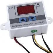 Jectse Thermostat, Digital Display Temperature Controller -50~110℃ 12V High Temperature Controller Switch with Probe for Hatching Area, Equipment Case, Air Conditioning System