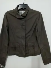 Sergio Tacchini Women's Full Zip/Buttons Long Sleeve Jacket With button pockets