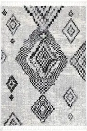 Micha Bohemian Contemporary Grey Rug