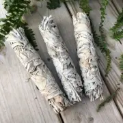 California White Sage 6 X 9 Inch "Extra Large" Smudge Stick Wild Harvested JUMBO