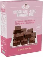 Melindas Choc Fudge Brownie G/F Pre-Mix 415gm